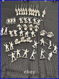 Marx Civil War Playset 54mm Toy Soldiers Many Accessories Vintage c. 1961 Rare