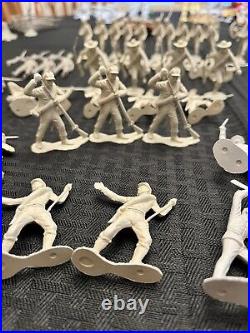 Marx Civil War Playset 54mm Toy Soldiers Many Accessories Vintage c. 1961 Rare