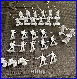 Marx Civil War Playset 54mm Toy Soldiers Many Accessories Vintage c. 1961 Rare