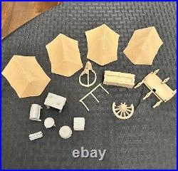 Marx Civil War Playset 54mm Toy Soldiers Many Accessories Vintage c. 1961 Rare