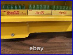 Marx Coca Cola Truck Yellow With Coke Bottles 16 Coke Case Pressed Steel