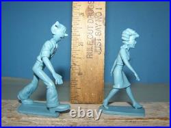 Marx Comic Cartoon Figures Blondie and Dagwood