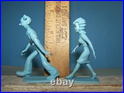 Marx Comic Cartoon Figures Blondie and Dagwood