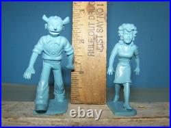 Marx Comic Cartoon Figures Blondie and Dagwood