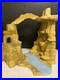 Marx Commanchee Pass/Prehistoric Mountain Play Set. Big&Small Cliff Bridge River