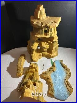 Marx Commanchee Pass/Prehistoric Mountain Play Set. Big&Small Cliff Bridge River