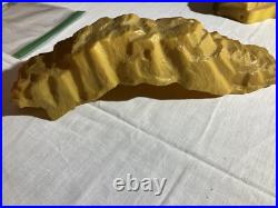 Marx Commanchee Pass/Prehistoric Mountain Play Set. Big&Small Cliff Bridge River