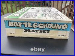 Marx Commerative BATTLEGROUND Playset 4113 With Original Box