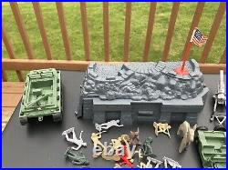 Marx Commerative BATTLEGROUND Playset 4113 With Original Box