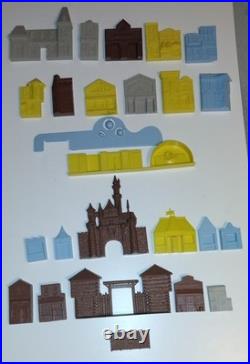Marx Complete-a-set Disneyland Playset #5995 Complete 23+ Pc Buildings Set
