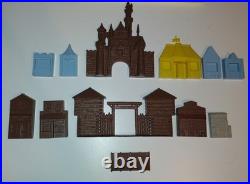 Marx Complete-a-set Disneyland Playset #5995 Complete 23+ Pc Buildings Set Marx Complete-a-set Disneyland Playset #5995 Complete 23+ Pc Buildings Set