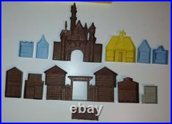 Marx Complete-a-set Disneyland Playset #5995 Complete 23+ Pc Buildings Set