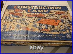 Marx Construction Camp Play Set abox#3442