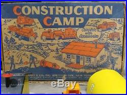 Marx Construction Playset 1950's Very Nice