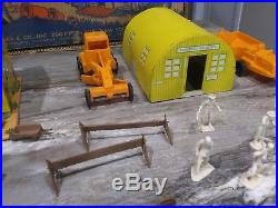 Marx Construction Playset 1950's Very Nice