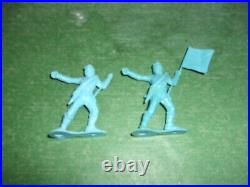 Marx Custers Last Stand Playset With Rare Flag Bearer