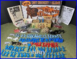 Marx DAVY CROCKETT AT THE ALAMO HUGE playset 3534R withEXTRA Figures & Accessories