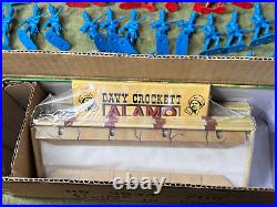 Marx DAVY CROCKETT AT THE ALAMO HUGE playset 3534R withEXTRA Figures & Accessories