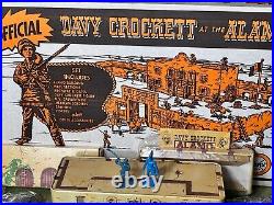 Marx DAVY CROCKETT AT THE ALAMO HUGE playset 3534R withEXTRA Figures & Accessories