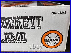 Marx DAVY CROCKETT AT THE ALAMO HUGE playset 3534R withEXTRA Figures & Accessories