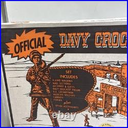 Marx Davy Crockett Alamo Playset 160th Anniversary 1990s Reissue #3538