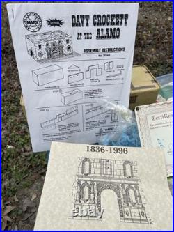 Marx Davy Crockett Alamo Playset 160th Anniversary 1990s Reissue-No Box