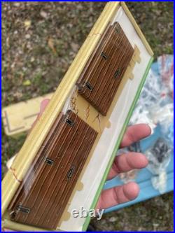 Marx Davy Crockett Alamo Playset 160th Anniversary 1990s Reissue-No Box