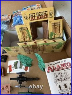 Marx Davy Crockett Alamo Tin Playset With Horses, Army Men, And Accessories Marx Davy Crockett Alamo Tin Playset With Horses, Army Men, And Accessories