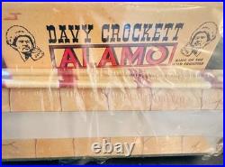 Marx Davy Crockett at the Alamo Playset No 3534R 1995 COA Figures Tin Building