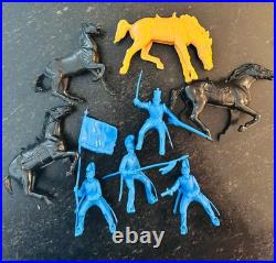 Marx Davy Crockett at the Alamo Playset No 3534R 1995 COA Figures Tin Building