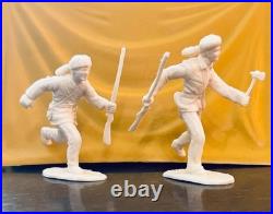 Marx Davy Crockett at the Alamo Playset No 3534R 1995 COA Figures Tin Building