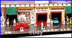 Marx Day & Night Metal Service Station OR Westgate Auto Center Play Set Box