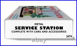 Marx Day & Night Metal Service Station OR Westgate Auto Center Play Set Box