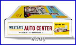 Marx Day & Night Metal Service Station OR Westgate Auto Center Play Set Box