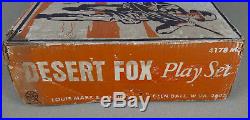 Marx Desert Fox 4178 Play Set from 1972 Complete Rare and Vintage in Box