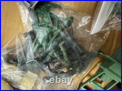 Marx Desert Fox / Battleground Lot 3 Tanks, 2 Cannons 1 Other, 80 Figure