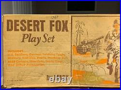 Marx Desert Fox Play Set Box#4178MO