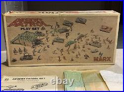 Marx Desert Patrol Play Set Box#59776