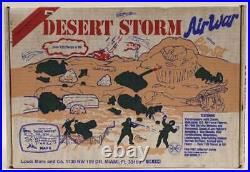 Marx Desert Storm 4701 Air War Military Playset New & Unused with Original Box