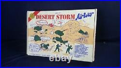 Marx Desert Storm AirWar Play Set #4791 COA Book 1991 NOS NEW Sealed Parts