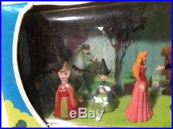Marx Disneykins Disney Sleeping Beauty Play Set plastic character mini figures