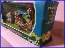Marx Disneykins Play Set Disney Alice in Wonderland plastic character figures