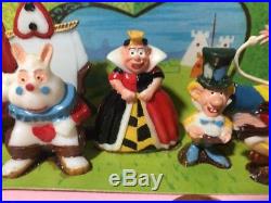 Marx Disneykins Play Set Disney Alice in Wonderland plastic character figures