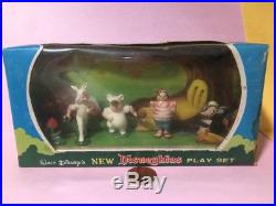 Marx Disneykins Play Set Peter Pan character plastic figures Disney Neverland