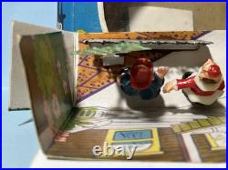 Marx Disneykins Play Set Walt Disney Lady Tramp Dumbo plastic character figures