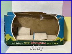 Marx Disneykins Play Set Walt Disney Lady Tramp Dumbo plastic character figures