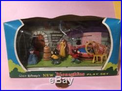 Marx Disneykins Playset Disney Cinderella plastic character figures Wendy Fairy