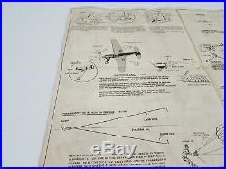 Marx European Battleground Instruction Sheet P-1750 Genuine Large Set