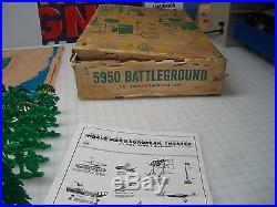 Marx European Battleground Play Set