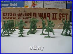 Marx European Battleground Playset 18 Russians 54mm Genuine Complete Rare